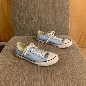 GUC Converse sneakers baby blue women 9 men 7
